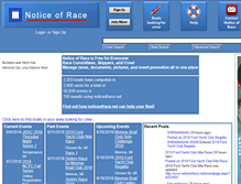 Tablet Screenshot of noticeofrace.net